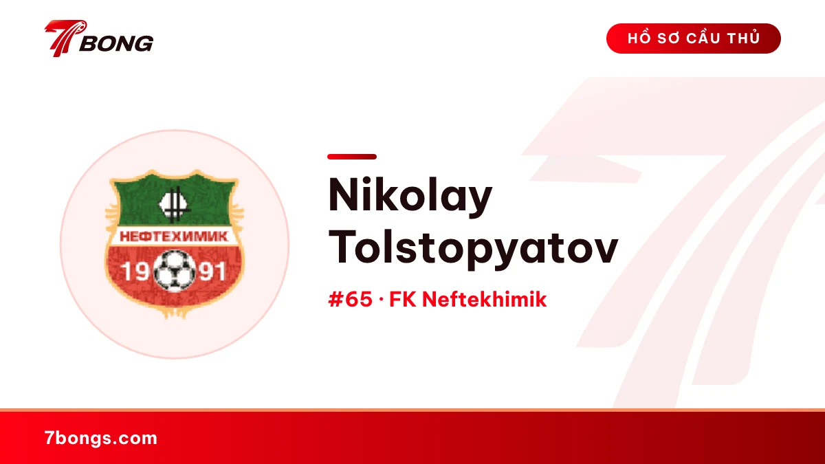 Nikolay Tolstopyatov — FK Neftekhimik
