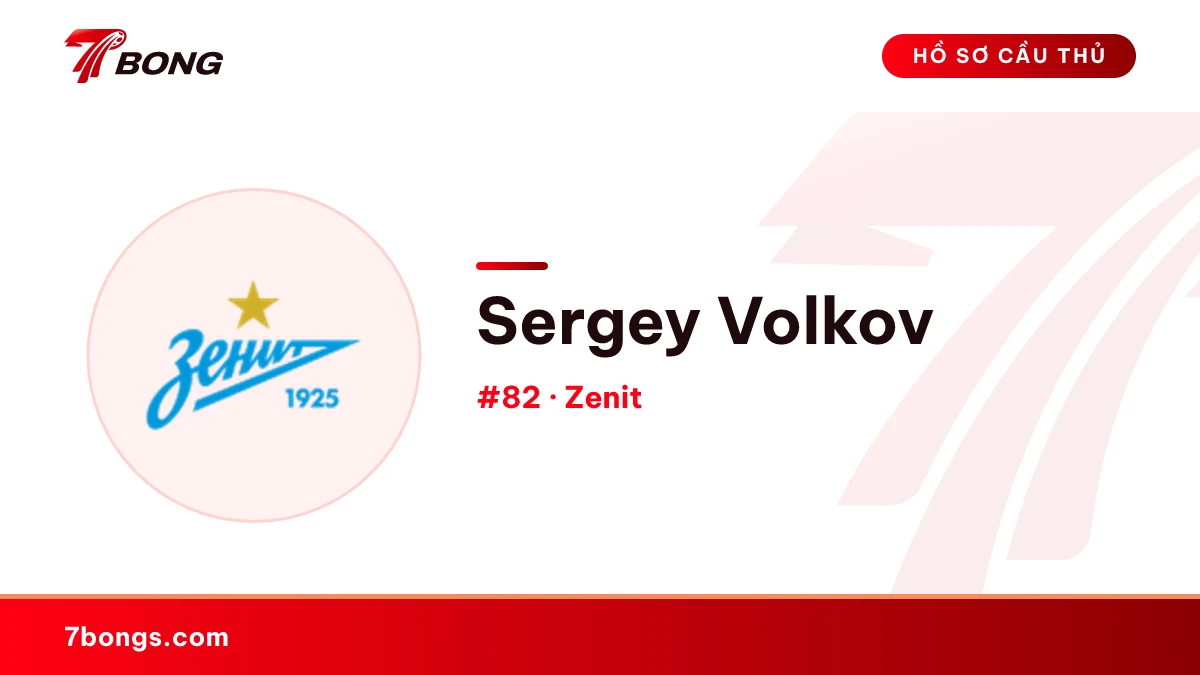 Sergey Volkov — Zenit