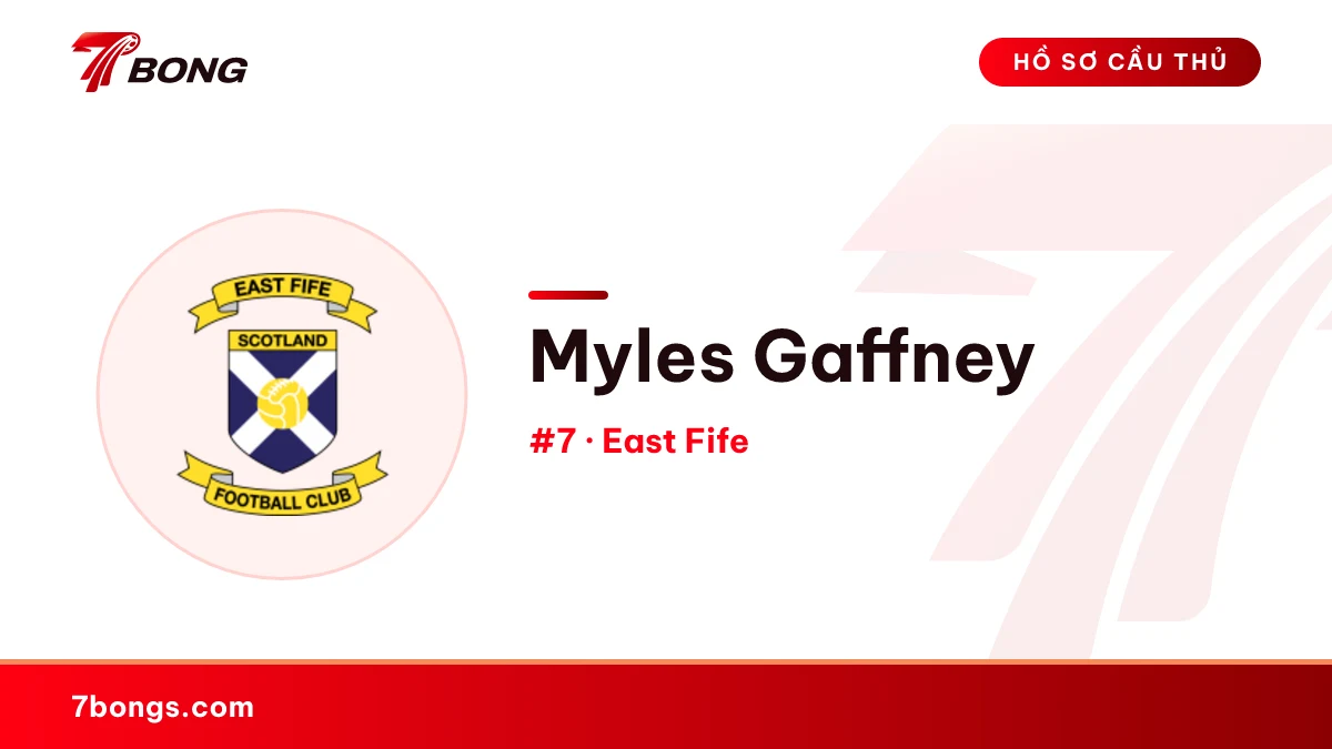 Myles Gaffney — East Fife