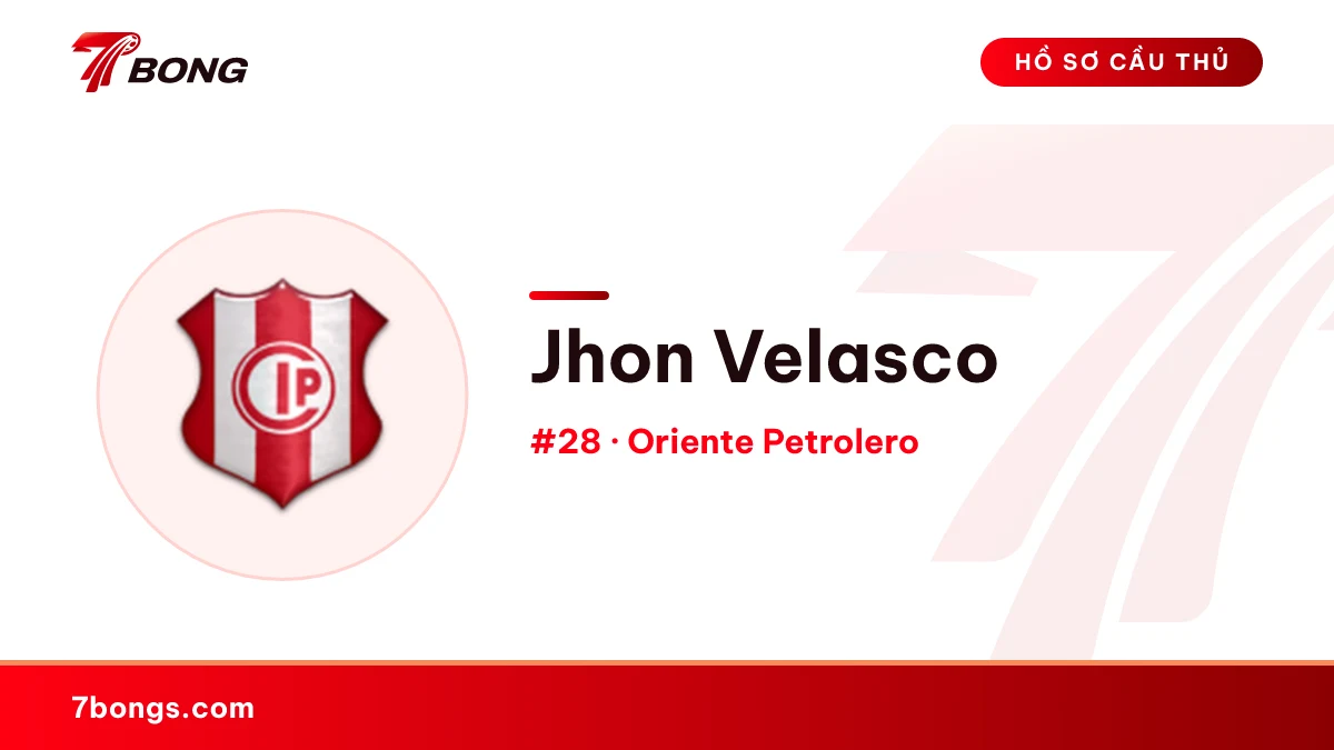 Jhon Velasco — Oriente Petrolero