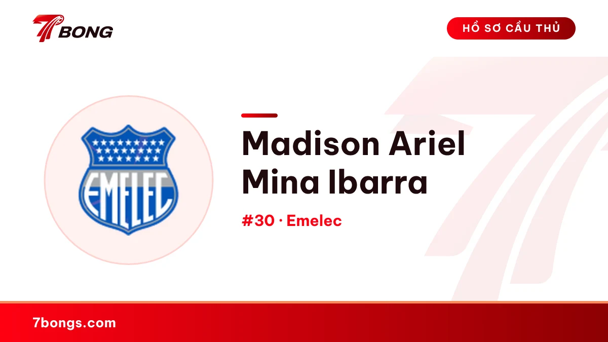 Madison Ariel Mina Ibarra — Emelec