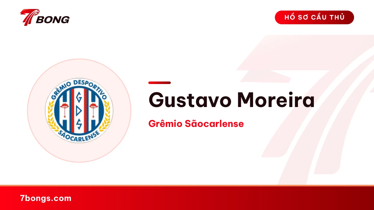 Gustavo Moreira — Grêmio Sãocarlense