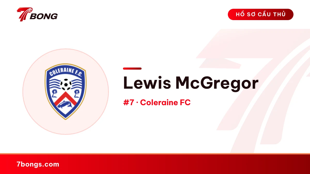 Lewis McGregor — Coleraine FC