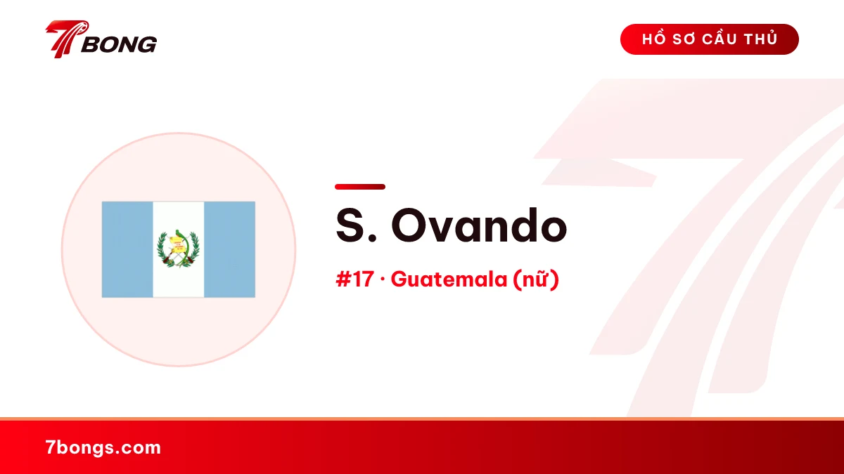 S. Ovando — Guatemala (nữ)