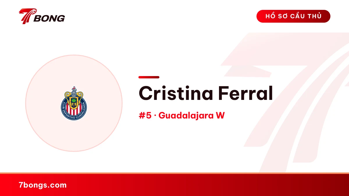 Cristina Ferral — Guadalajara W