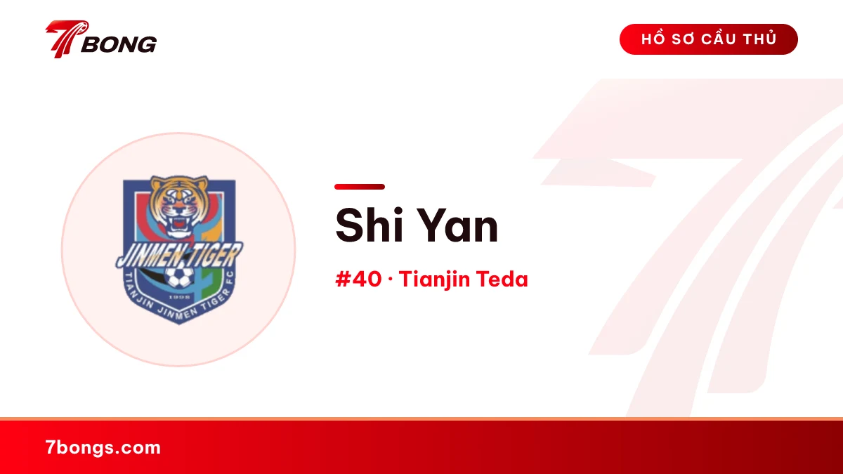 Shi Yan — Tianjin Teda