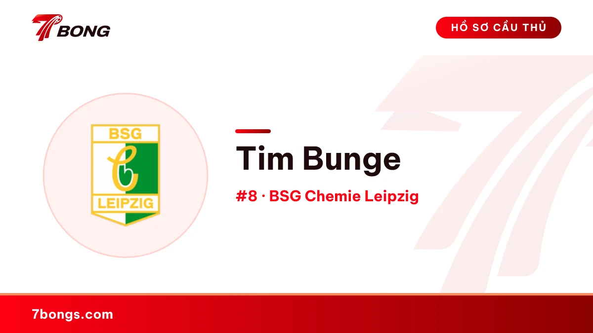 Tim Bunge — BSG Chemie Leipzig