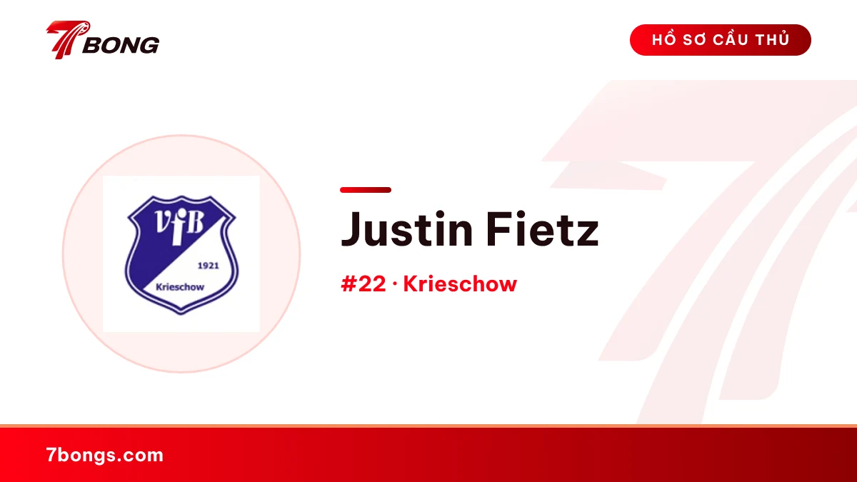 Justin Fietz — Krieschow