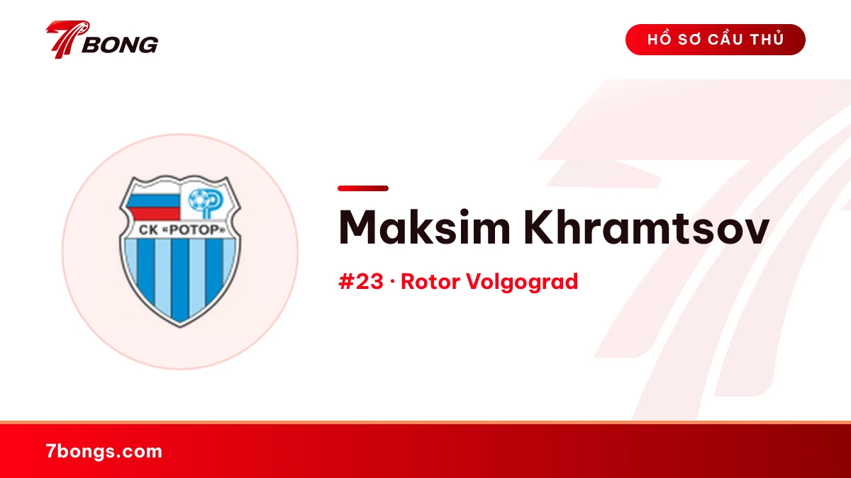 Maksim Khramtsov — Rotor Volgograd