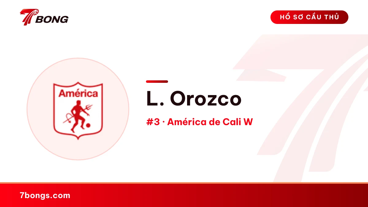 L. Orozco — América de Cali W