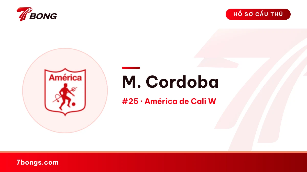 M. Cordoba — América de Cali W