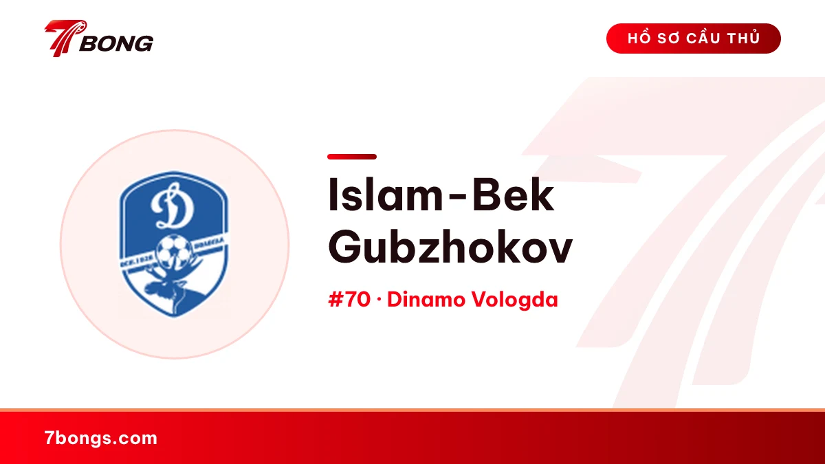 Islam-Bek Gubzhokov — Dinamo Vologda