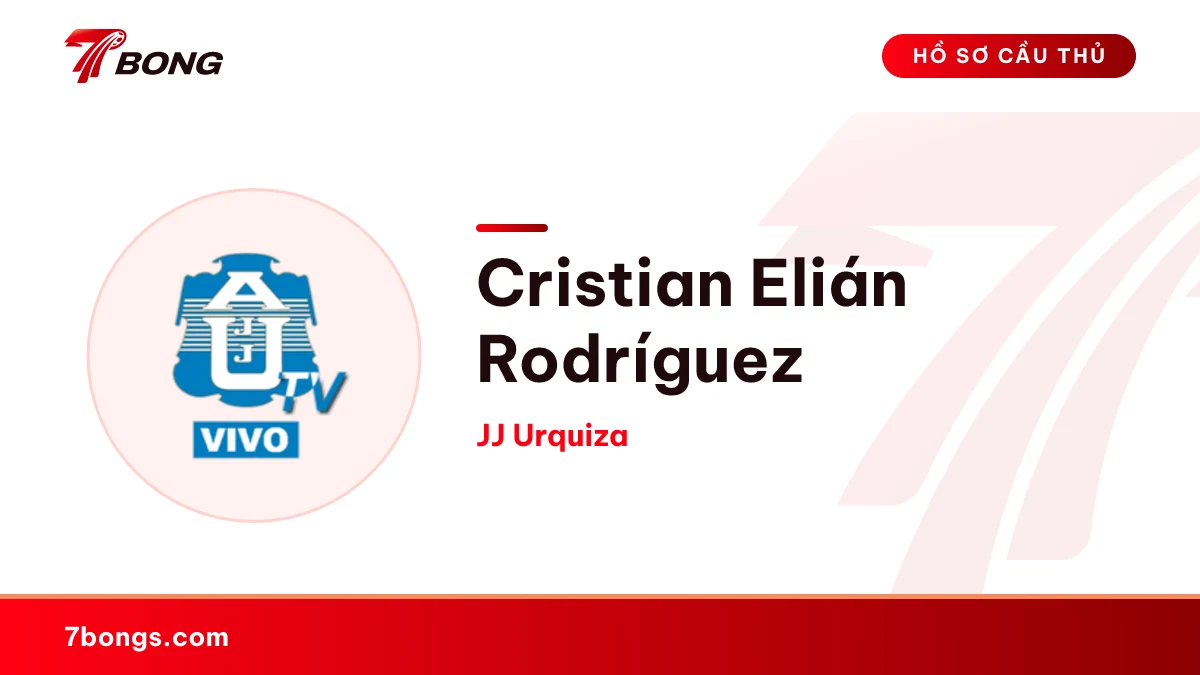 Cristian Elián Rodríguez — JJ Urquiza