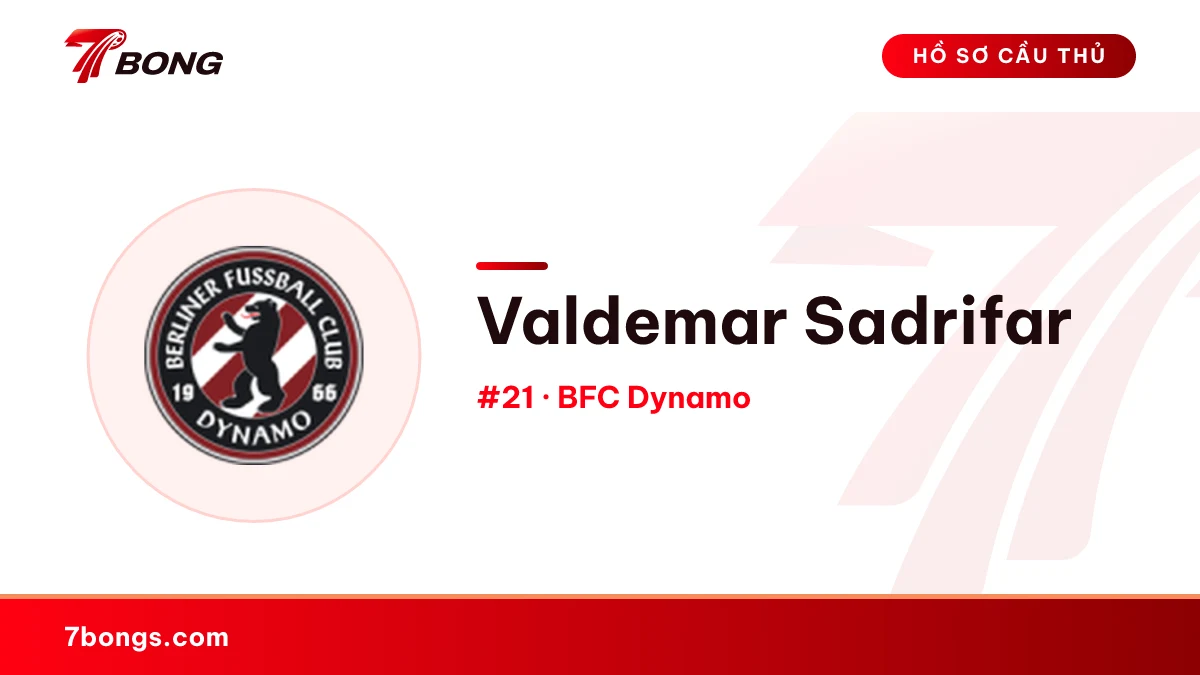 Valdemar Sadrifar — BFC Dynamo