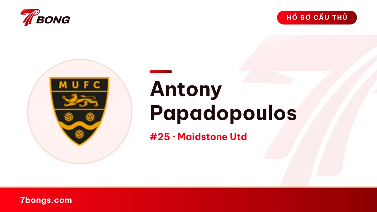 Antony Papadopoulos — Maidstone Utd