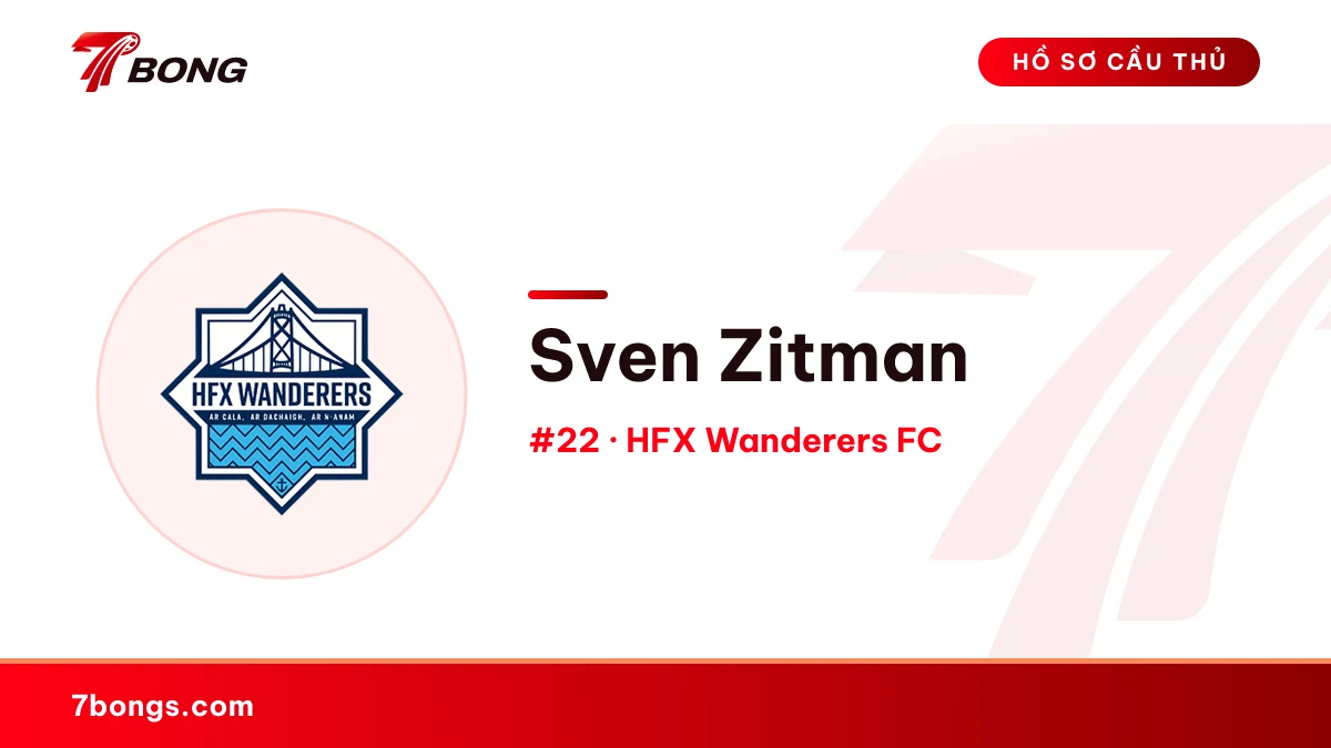 Sven Zitman — HFX Wanderers FC