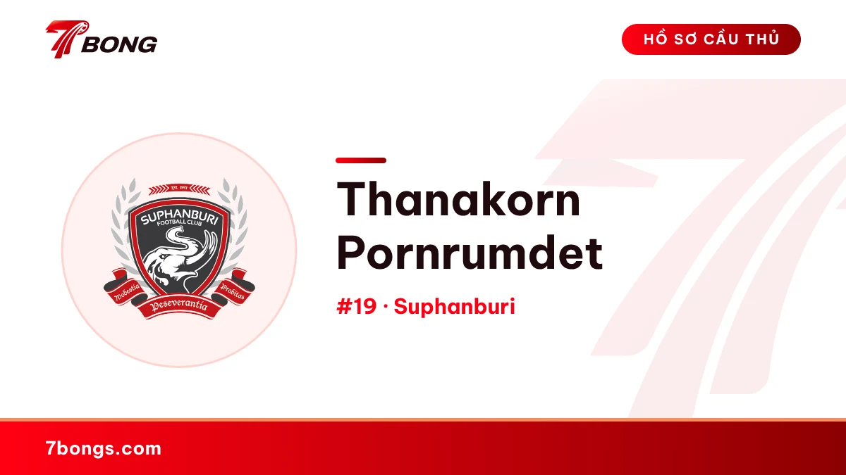 Thanakorn Pornrumdet — Suphanburi