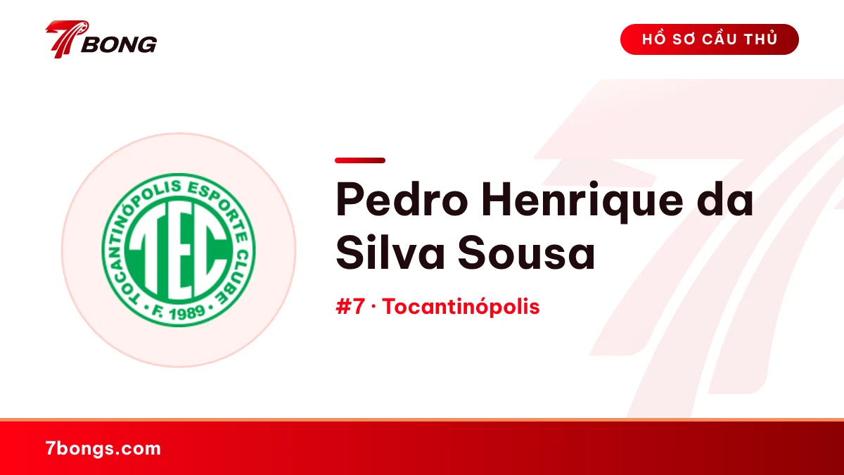 Pedro Henrique da Silva Sousa — Tocantinópolis