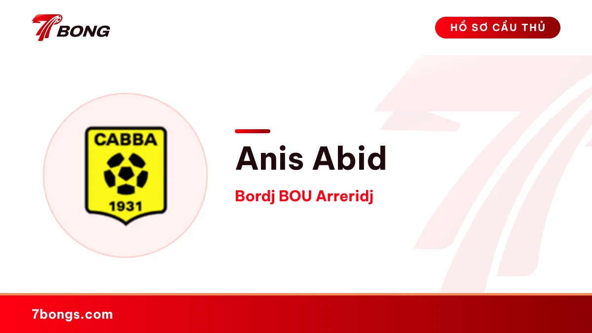 Anis Abid — Bordj BOU Arreridj