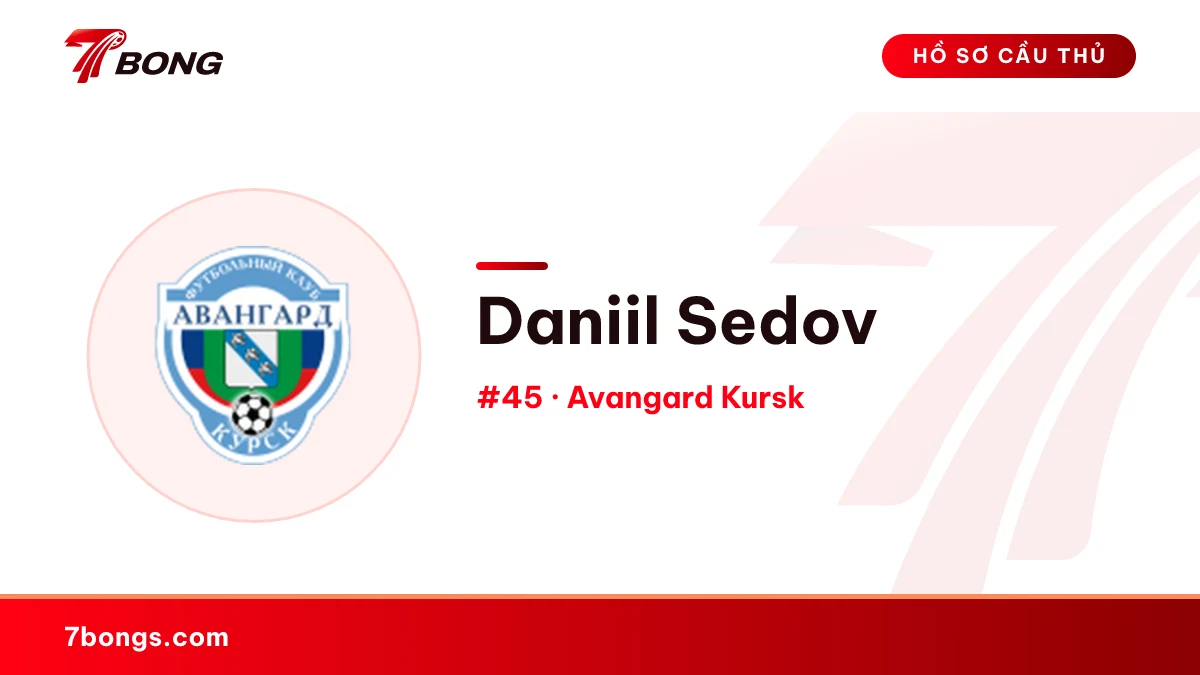 Daniil Sedov — Avangard Kursk