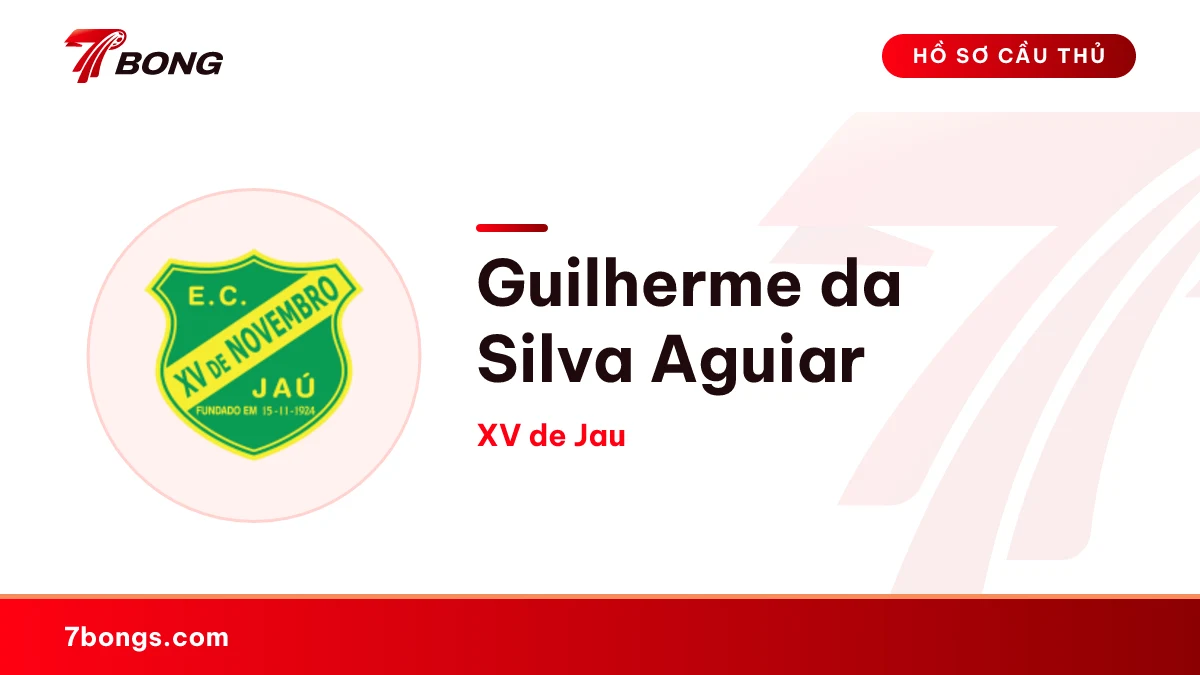 Guilherme da Silva Aguiar — XV de Jau