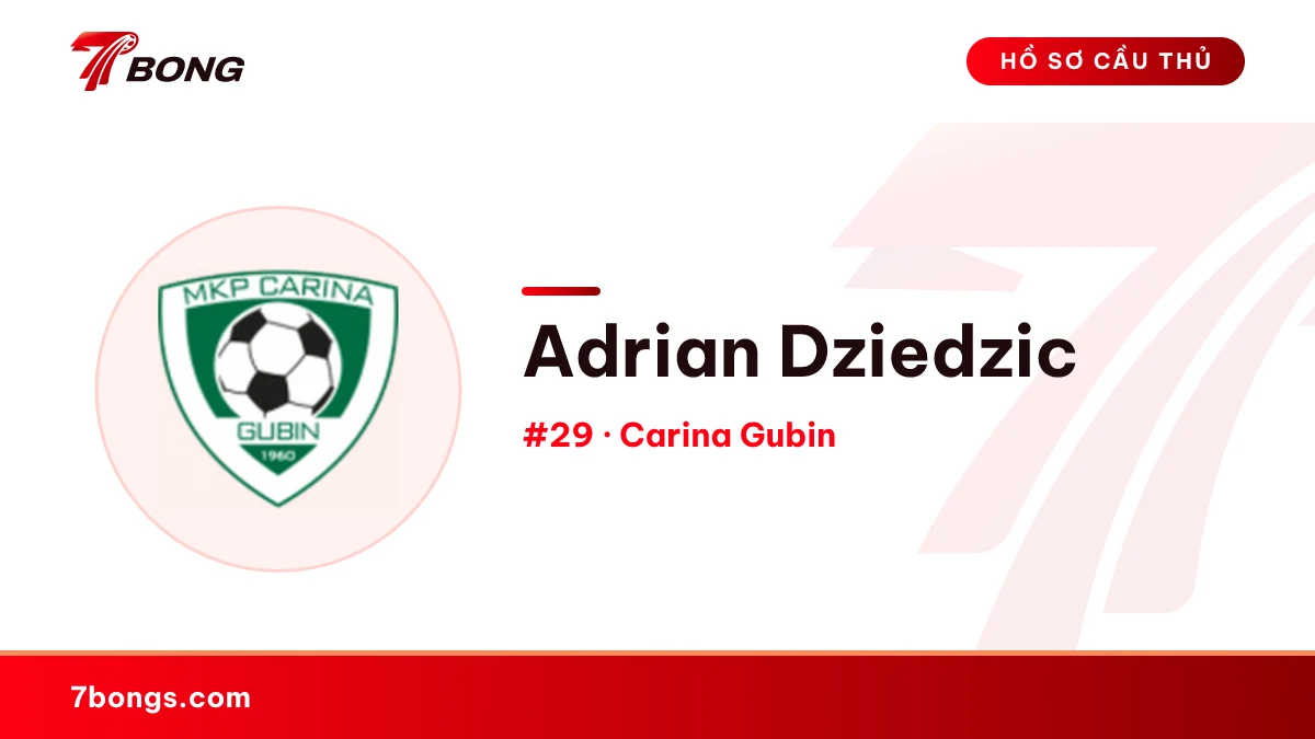 Adrian Dziedzic — Carina Gubin