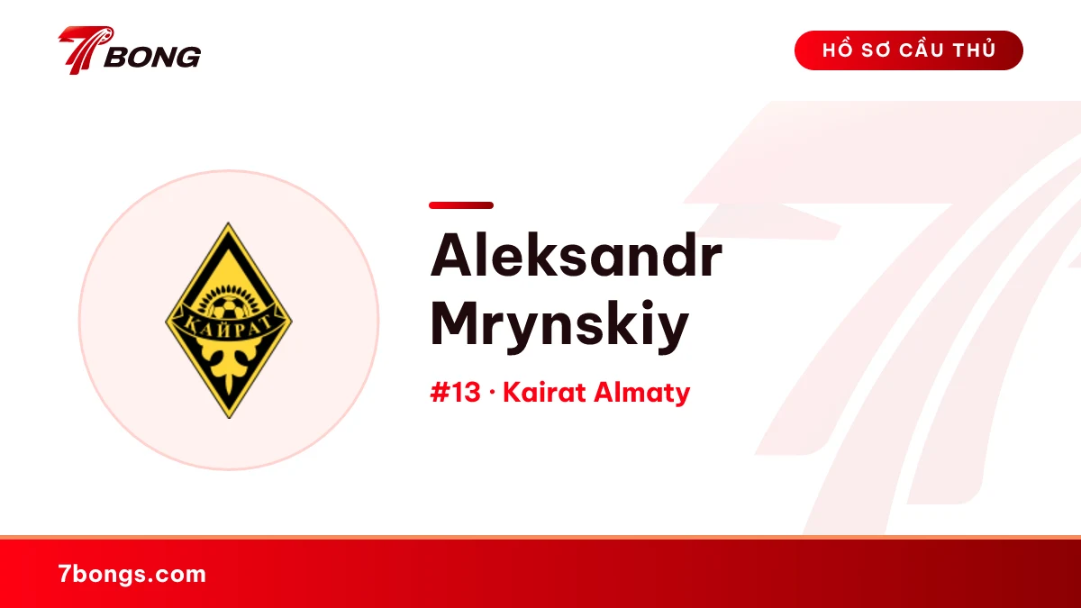 Aleksandr Mrynskiy — Kairat Almaty