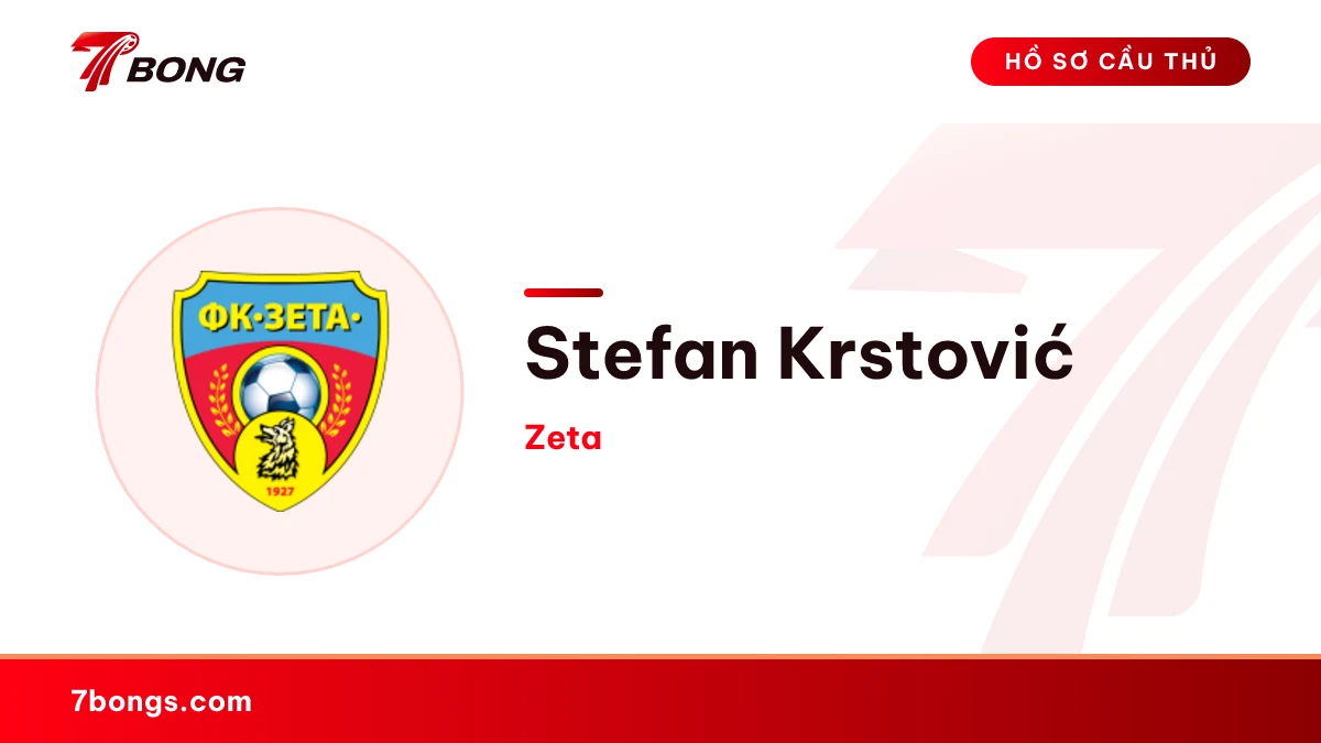 Stefan Krstović — Zeta