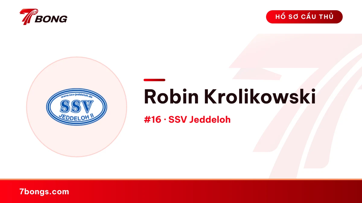 Robin Krolikowski — SSV Jeddeloh