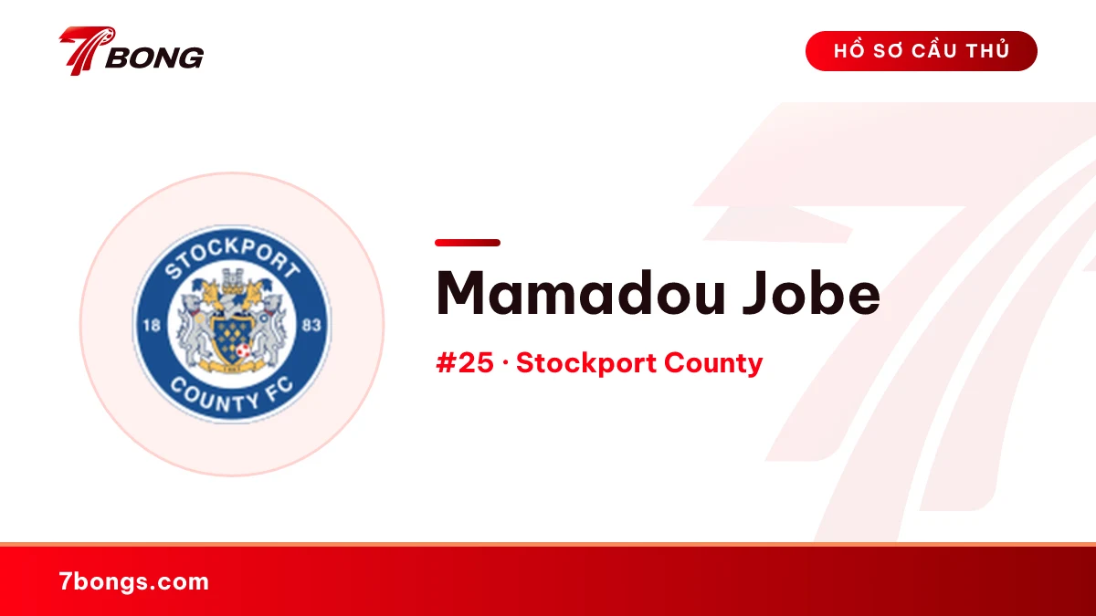 Mamadou Jobe — Stockport County