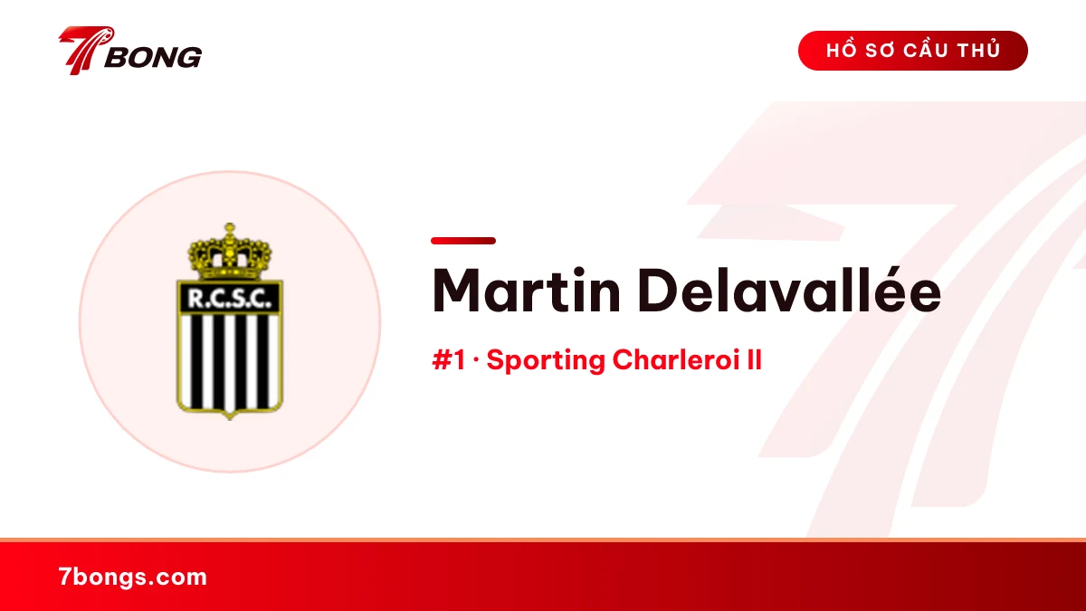 Martin Delavallée — Sporting Charleroi II