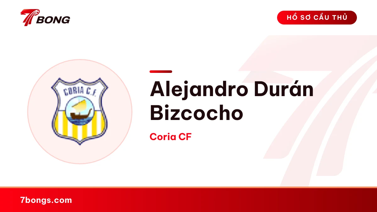 Alejandro Durán Bizcocho — Coria CF