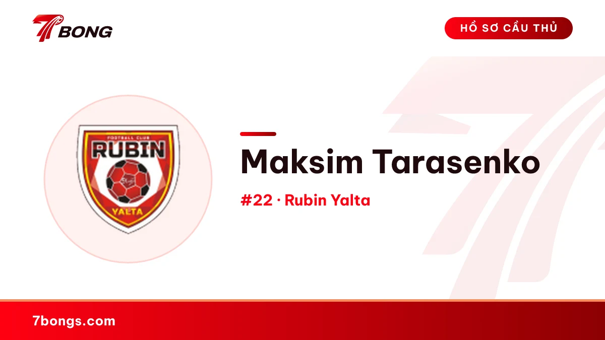 Maksim Tarasenko — Rubin Yalta