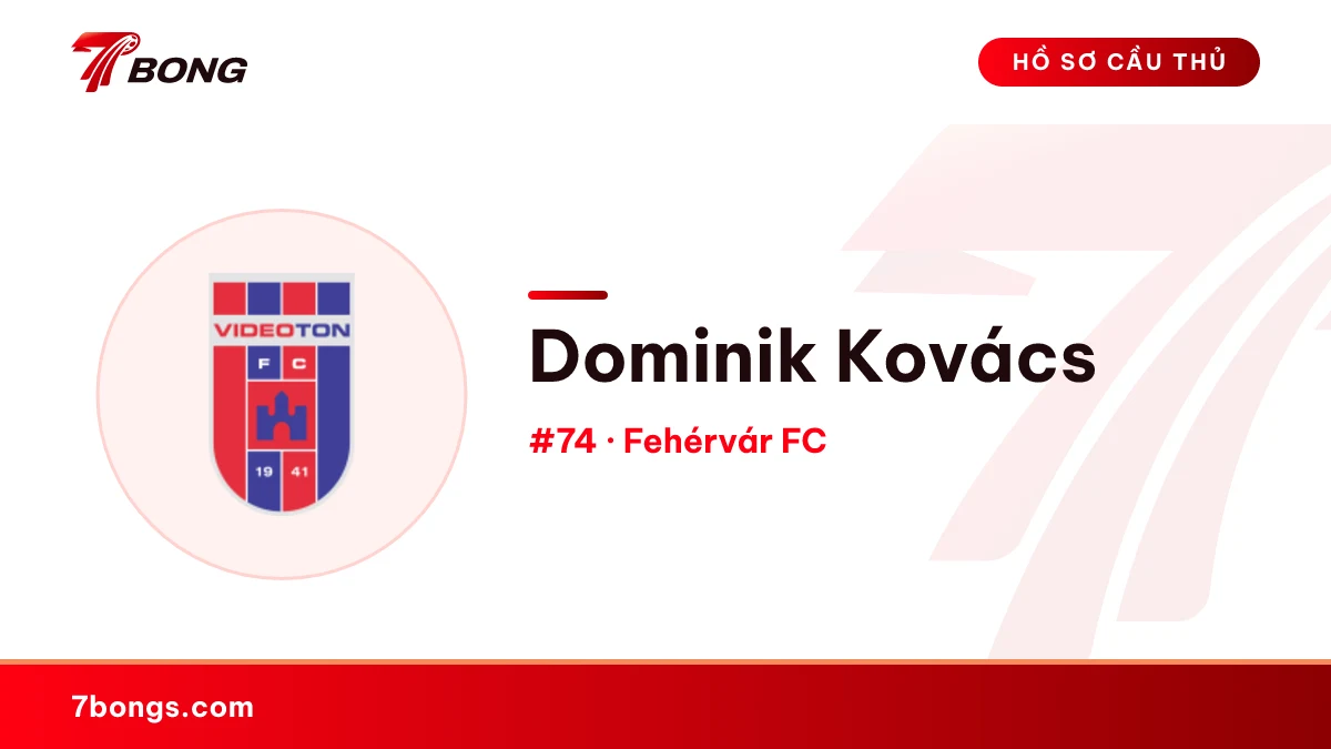 Dominik Kovács — Fehérvár FC