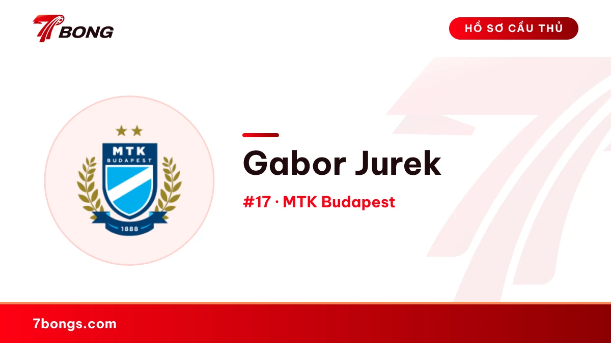 Gabor Jurek — MTK Budapest
