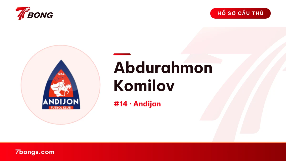 Abdurahmon Komilov — Andijan