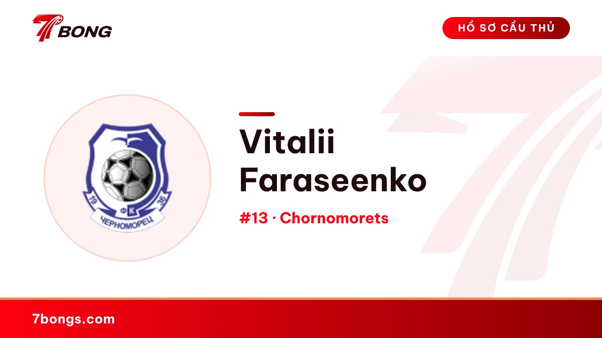 Vitalii Faraseenko — Chornomorets