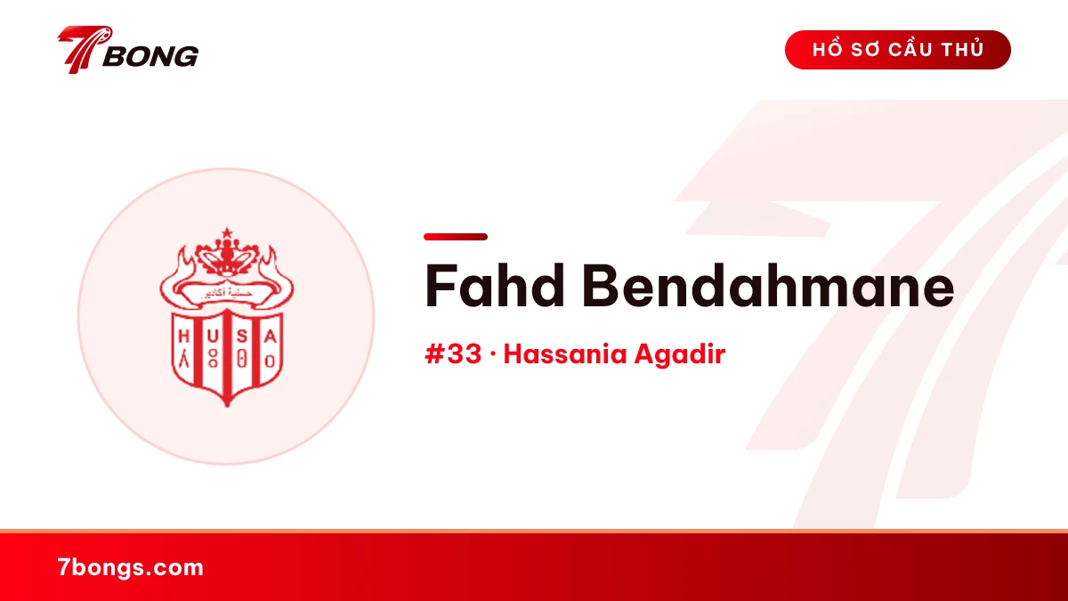 Fahd Bendahmane — Hassania Agadir