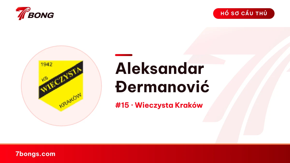 Aleksandar Đermanović — Wieczysta Kraków
