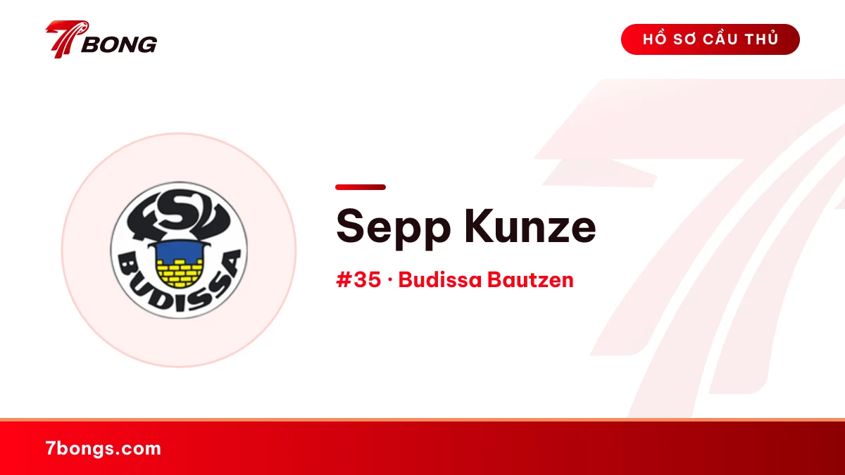 Sepp Kunze — Budissa Bautzen
