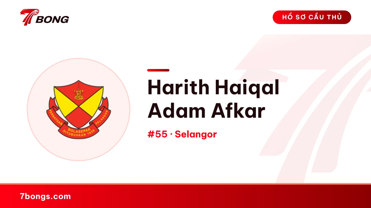 Harith Haiqal Adam Afkar — Selangor