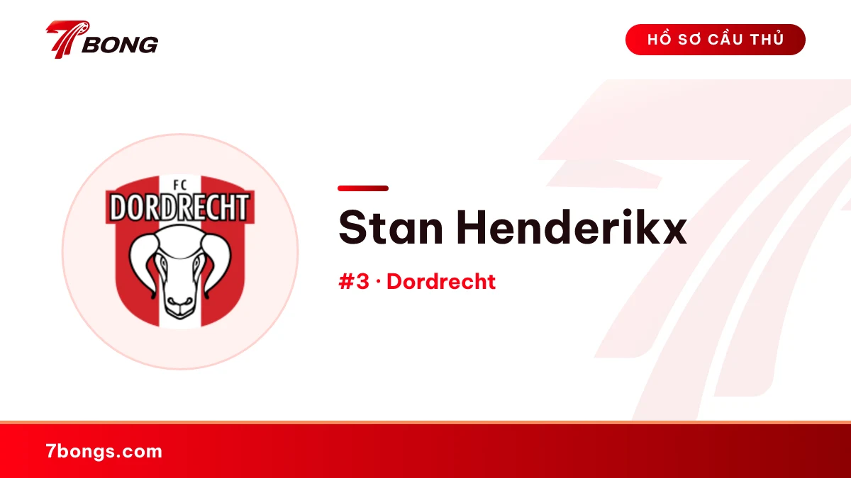 Stan Henderikx — Dordrecht
