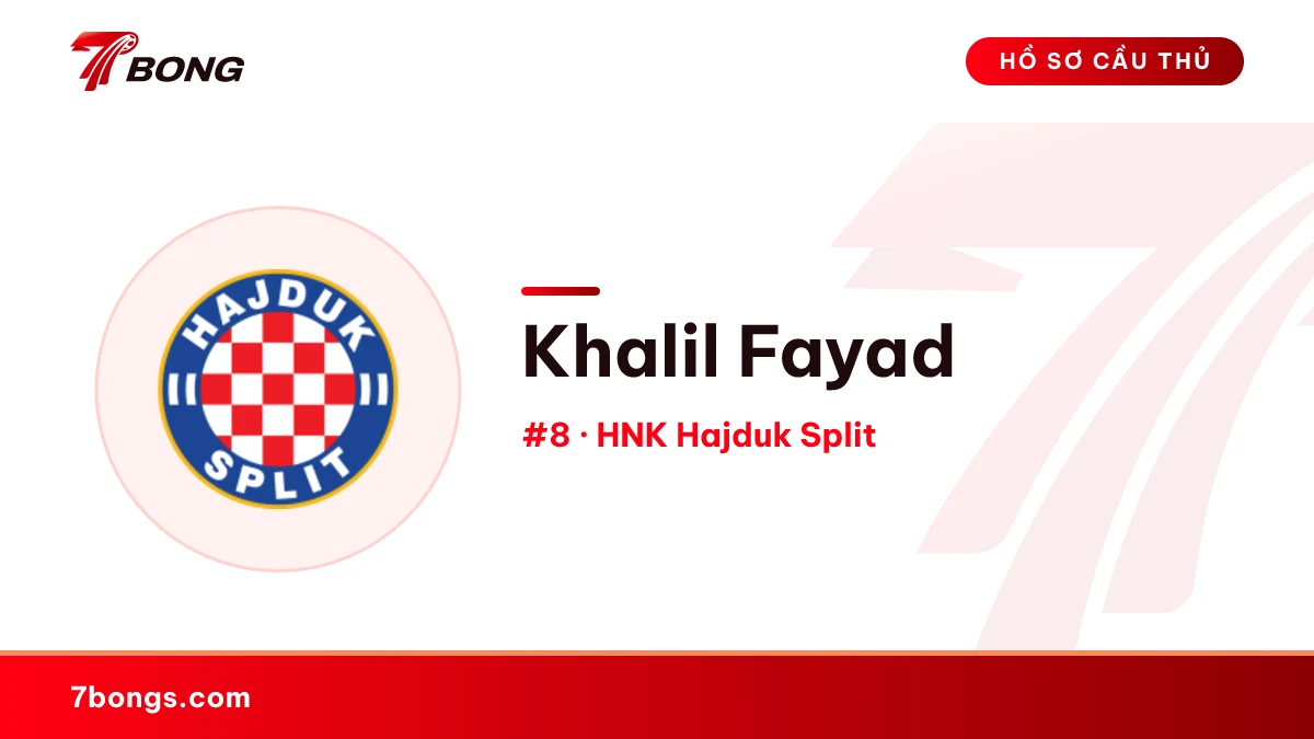 Khalil Fayad — HNK Hajduk Split