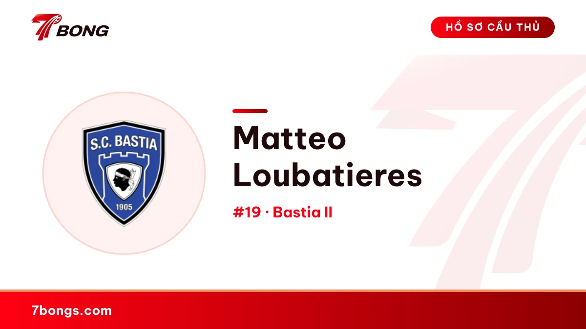 Matteo Loubatieres — Bastia II