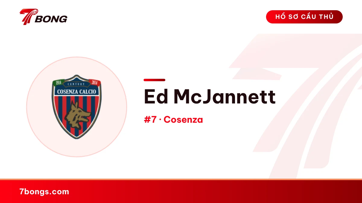 Ed McJannett — Cosenza