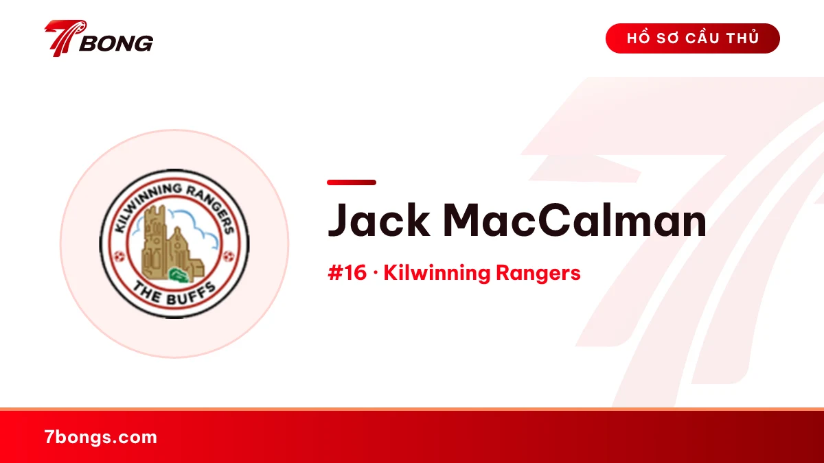 Jack MacCalman — Kilwinning Rangers