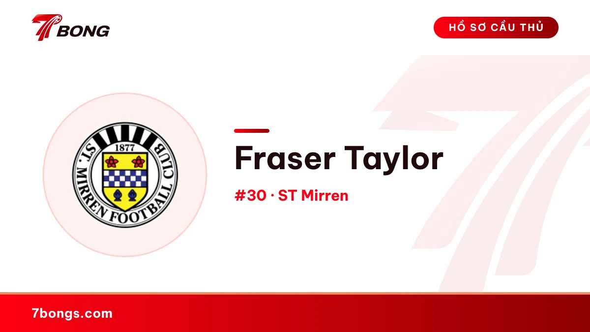Fraser Taylor — ST Mirren
