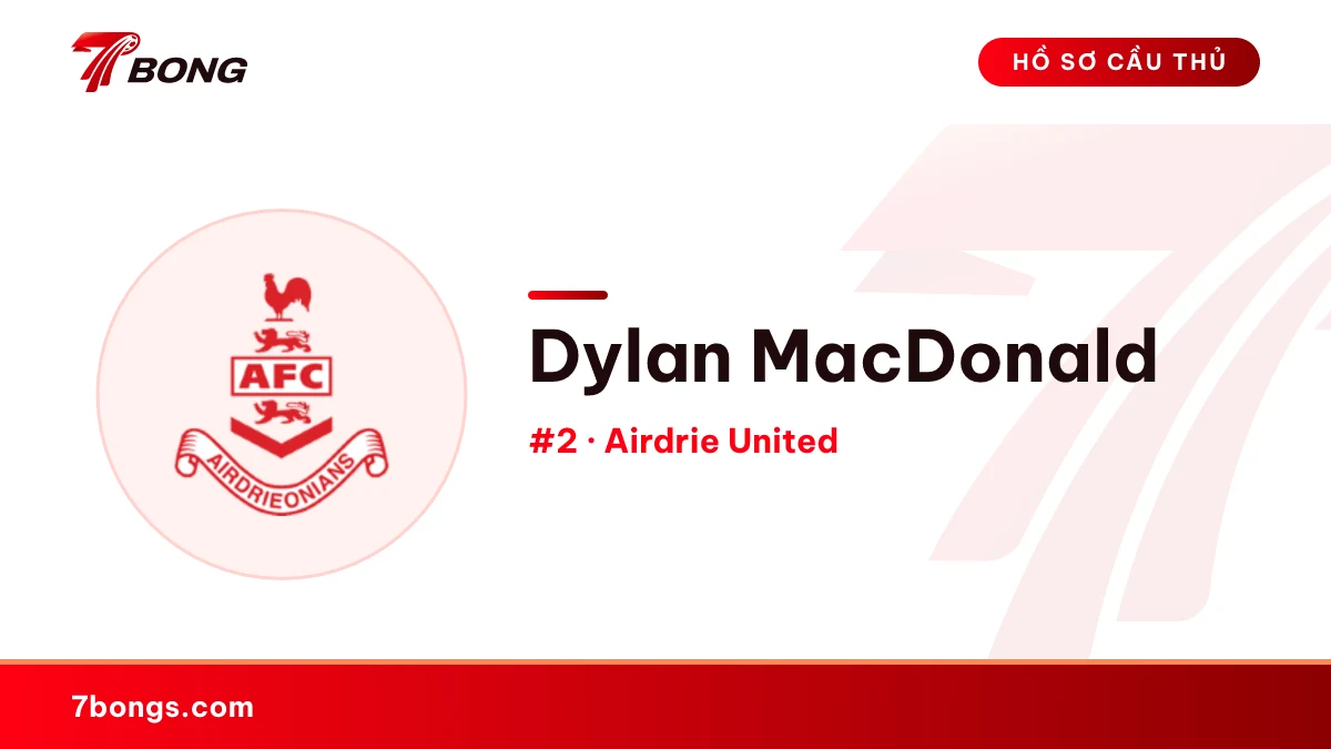 Dylan MacDonald — Airdrie United