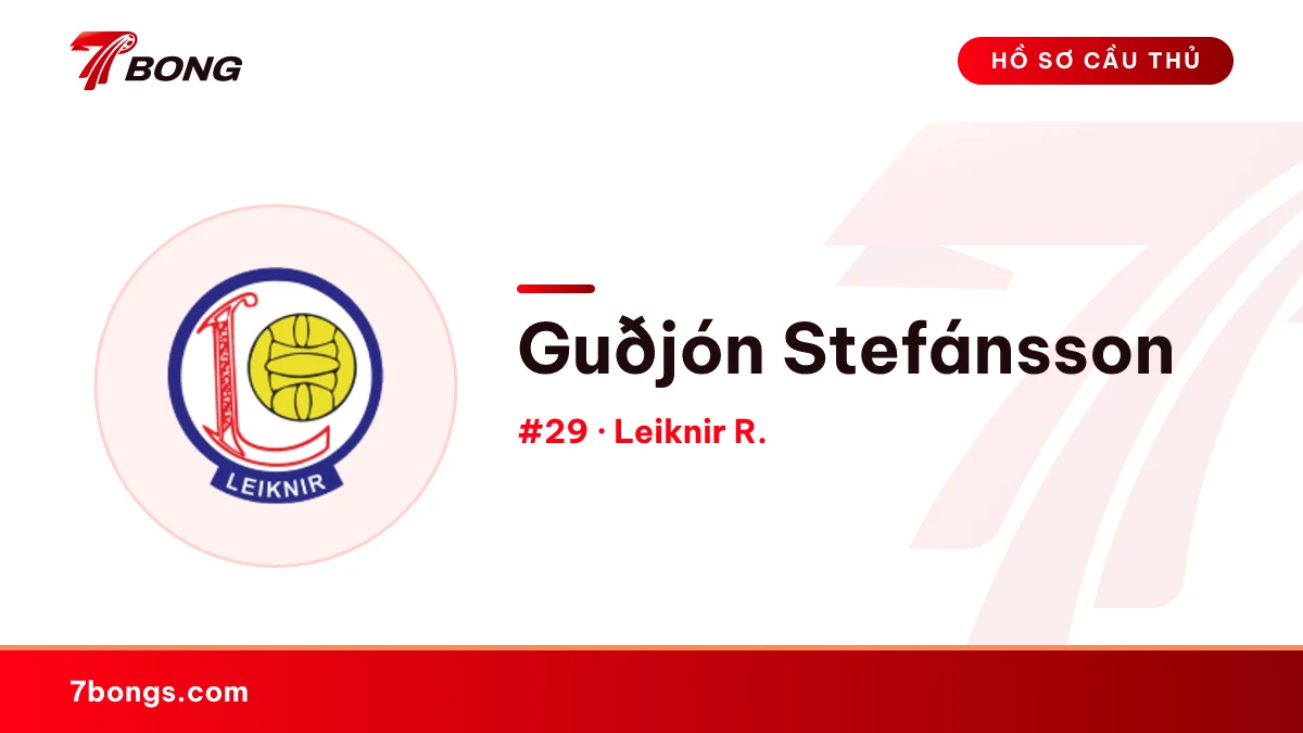 Guðjón Stefánsson — Leiknir R.