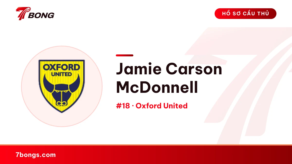 Jamie Carson McDonnell — Oxford United